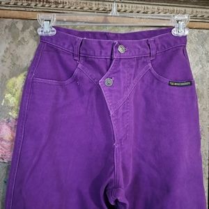 Vintage purple Rocky Mountain Rockies jeans